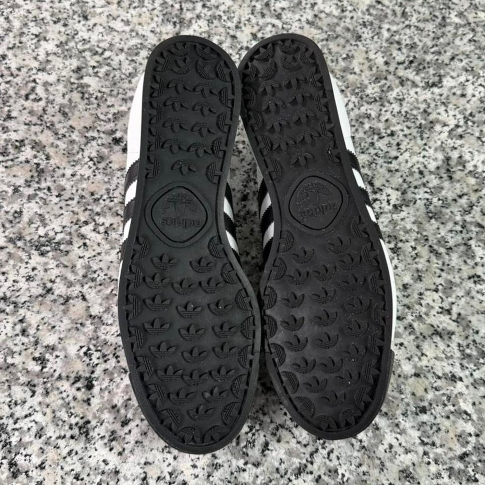 Adidas Men's Samoa Black White Sneaker Shoe M10.5 675033 - Picture 5 of 7